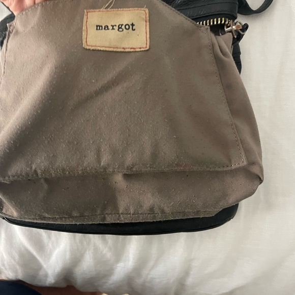 margot Black Leather Crossbody Bag - Picture 7 of 13